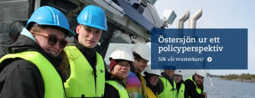 Studenter ombord fartyget Electra under Östersjöcentrums masterkurs